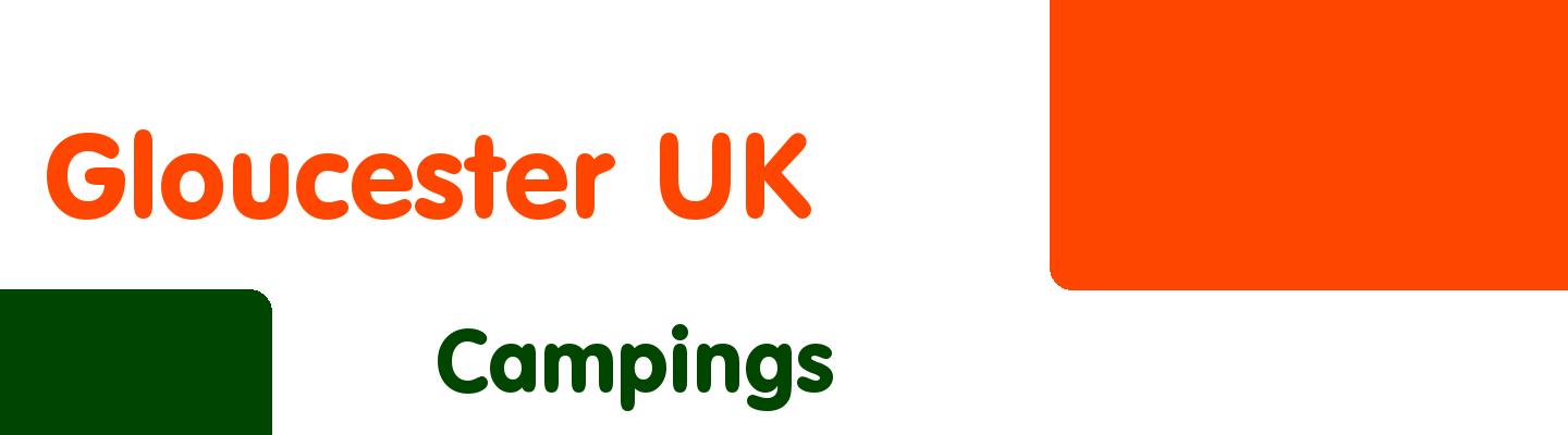 Best campings in Gloucester UK - Rating & Reviews